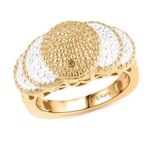NWT yellow diamond accent ring size 9